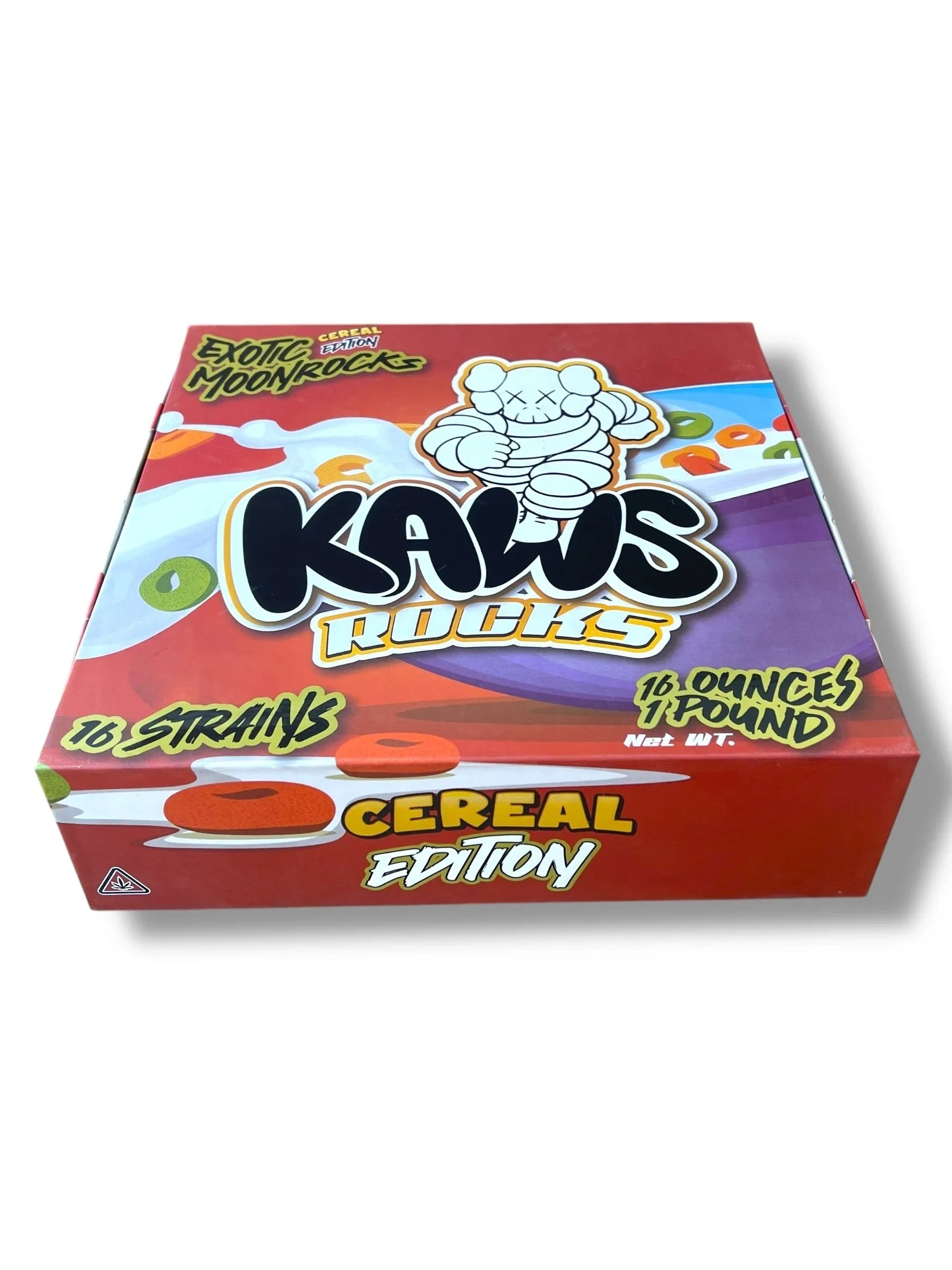 Kawz Moon Rocks Cereal Edition 1oz Glass Jars - Varity Pack 16 Strains in box Empty Jars - Black Unicorn Hub