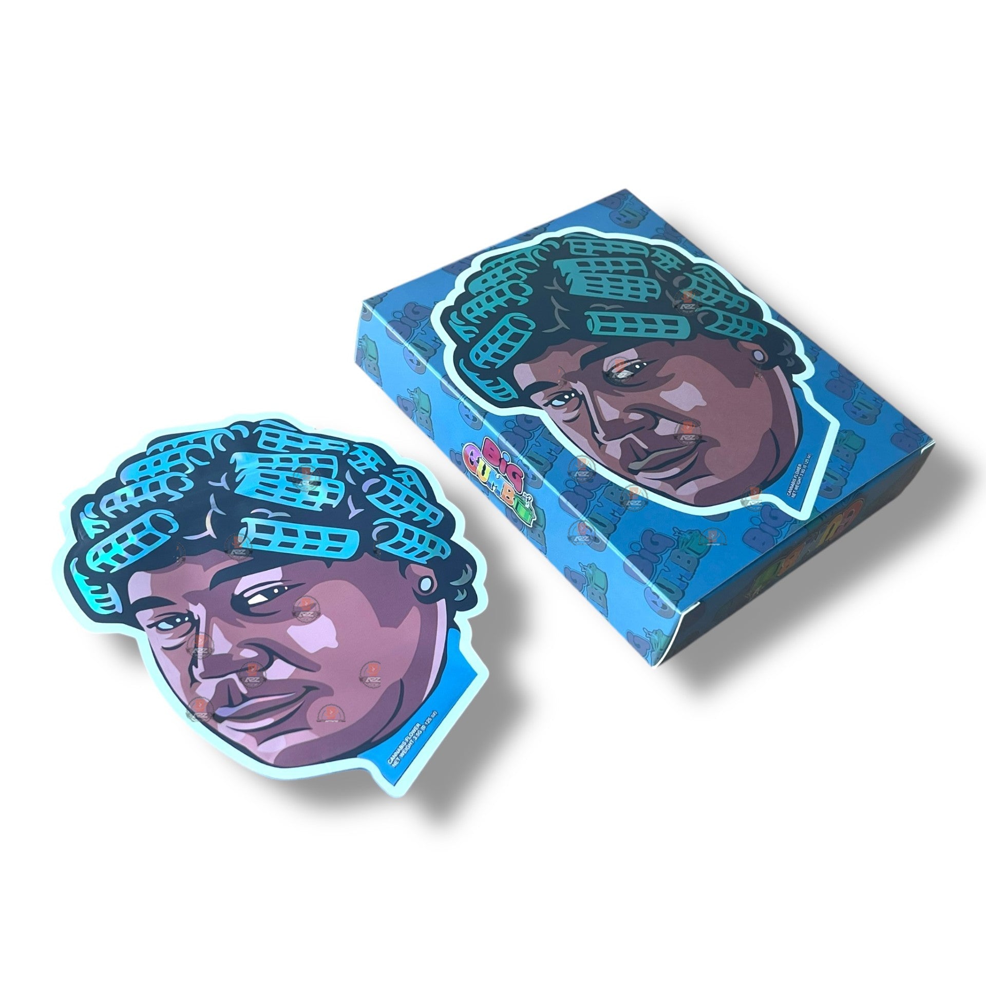 Big Gumbo Mylar Bags with Boxes 3.5g Box Packaging