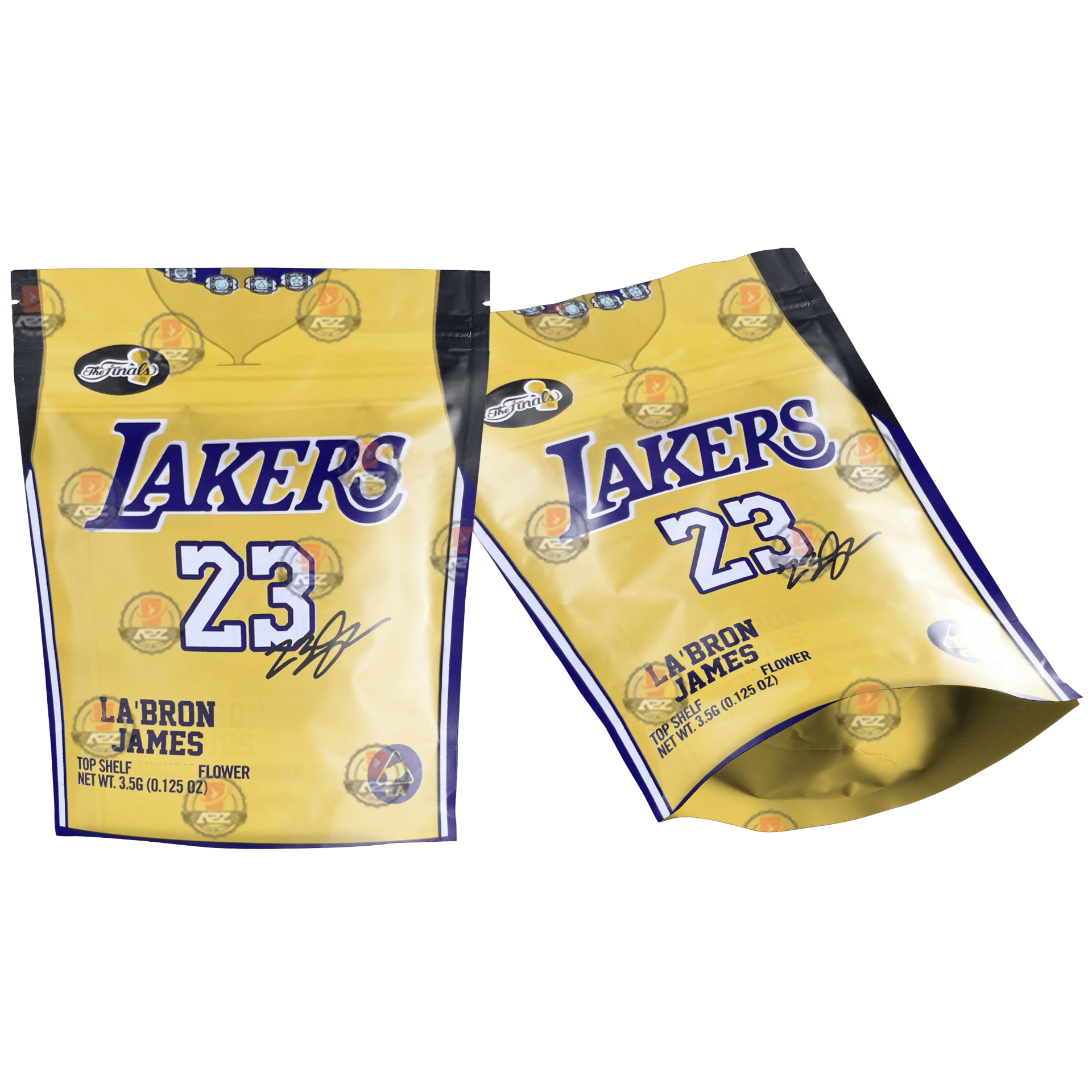 Lakers Lebron James Maylor zip lock bag 3.5G - Black Unicorn Hub