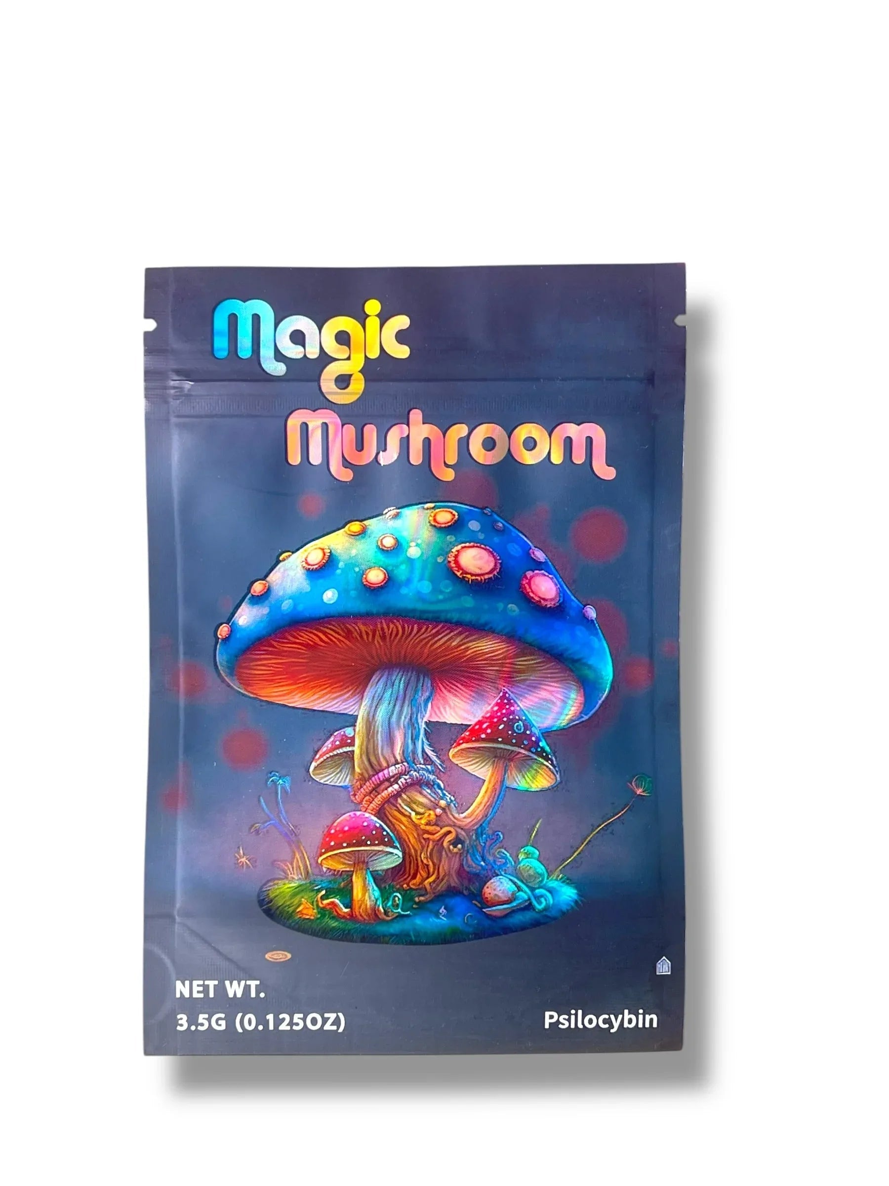 Magic Mushroom Mylar bags Empty Packaging #6 - Black Unicorn Hub