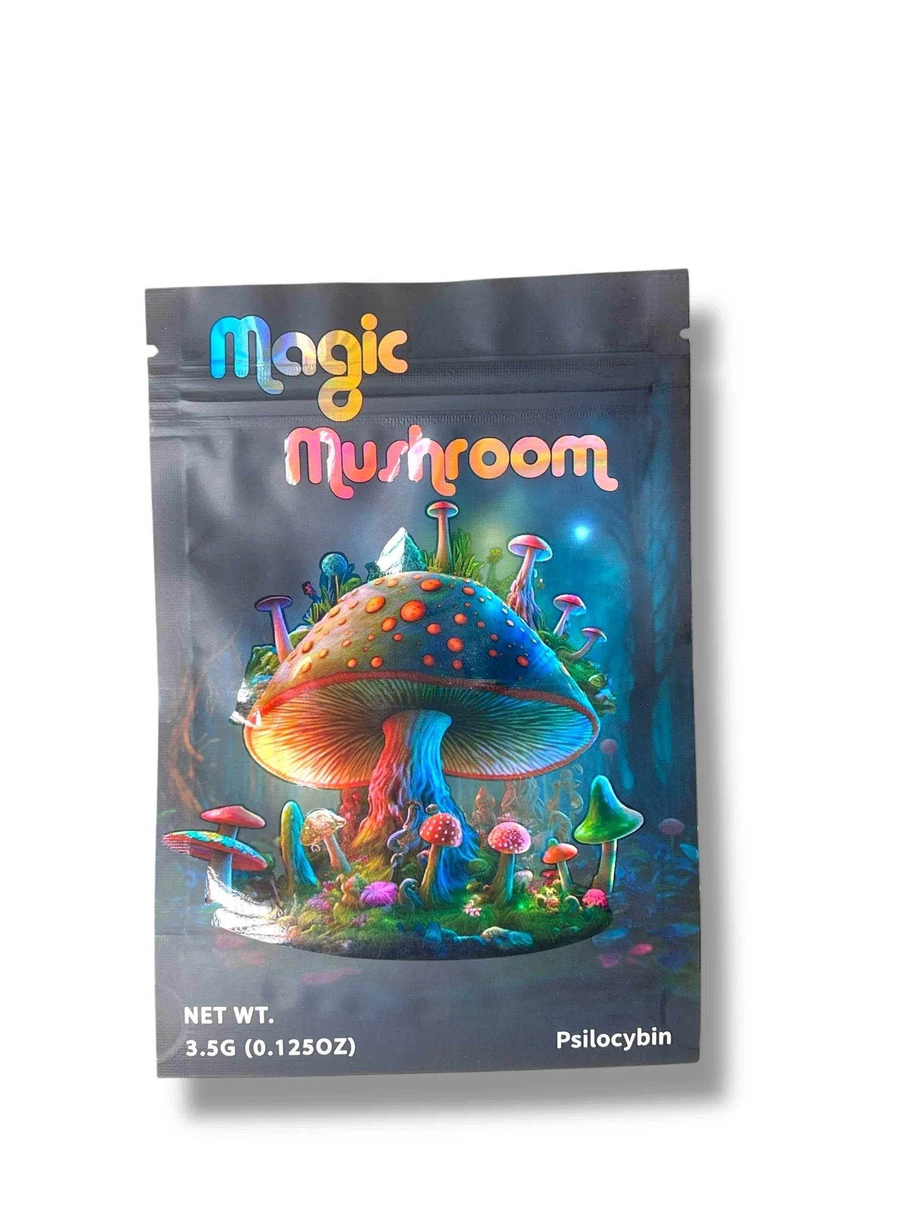 Magic Mushroom Mylar bags Empty Packaging #7 - Black Unicorn Hub