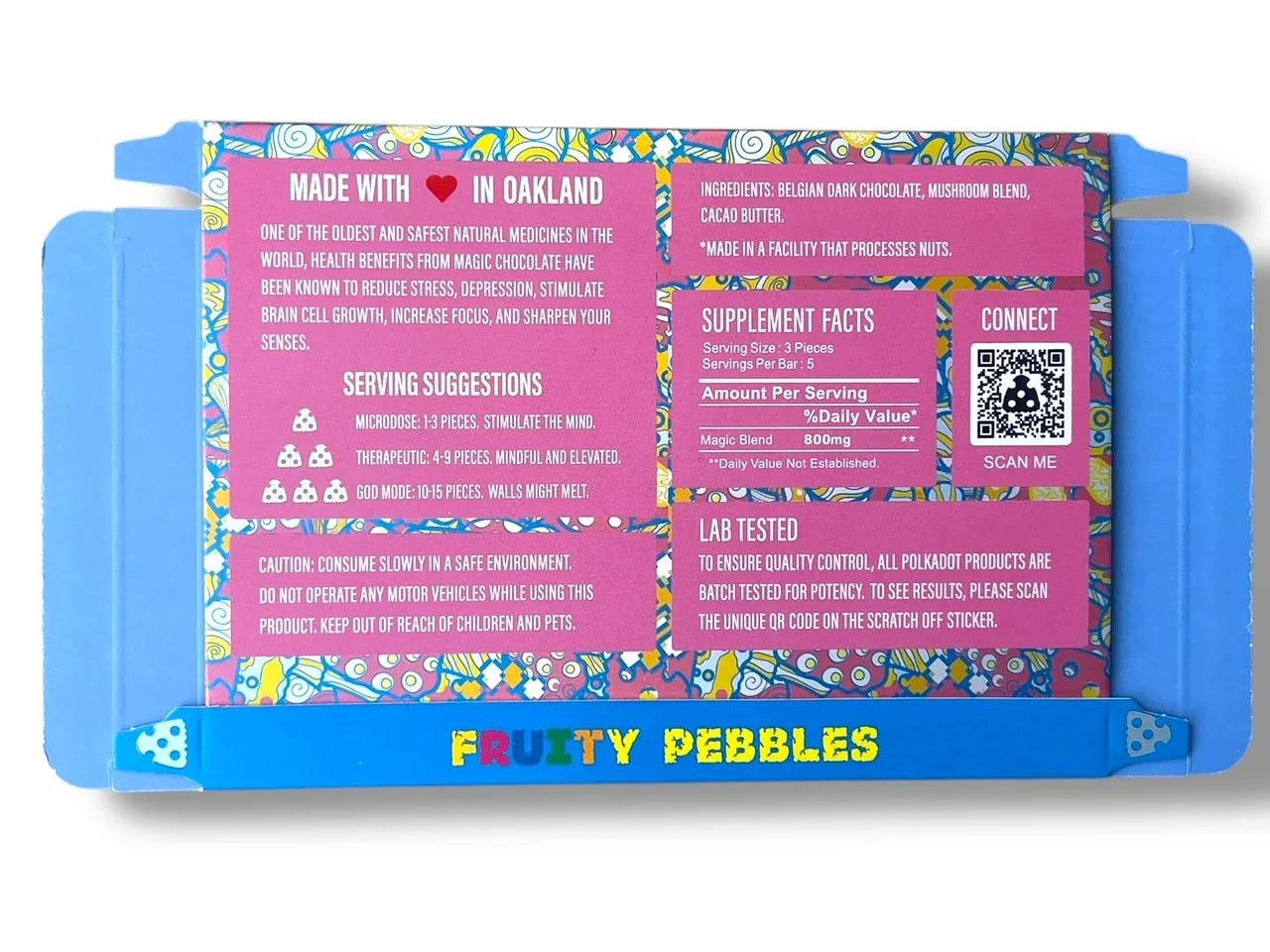 Polkadot Packaging Fruity Pebbles (Master Box Included) Empty Packaging - Black Unicorn Hub