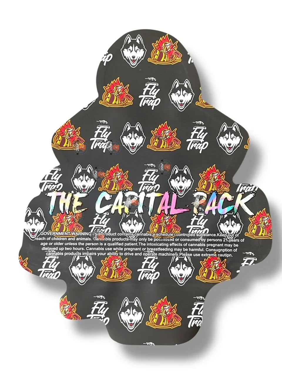 Gumbo Coach UNCONN 3.5g Mylar Bag- Packaging Only Connecticut Edition - Black Unicorn Hub