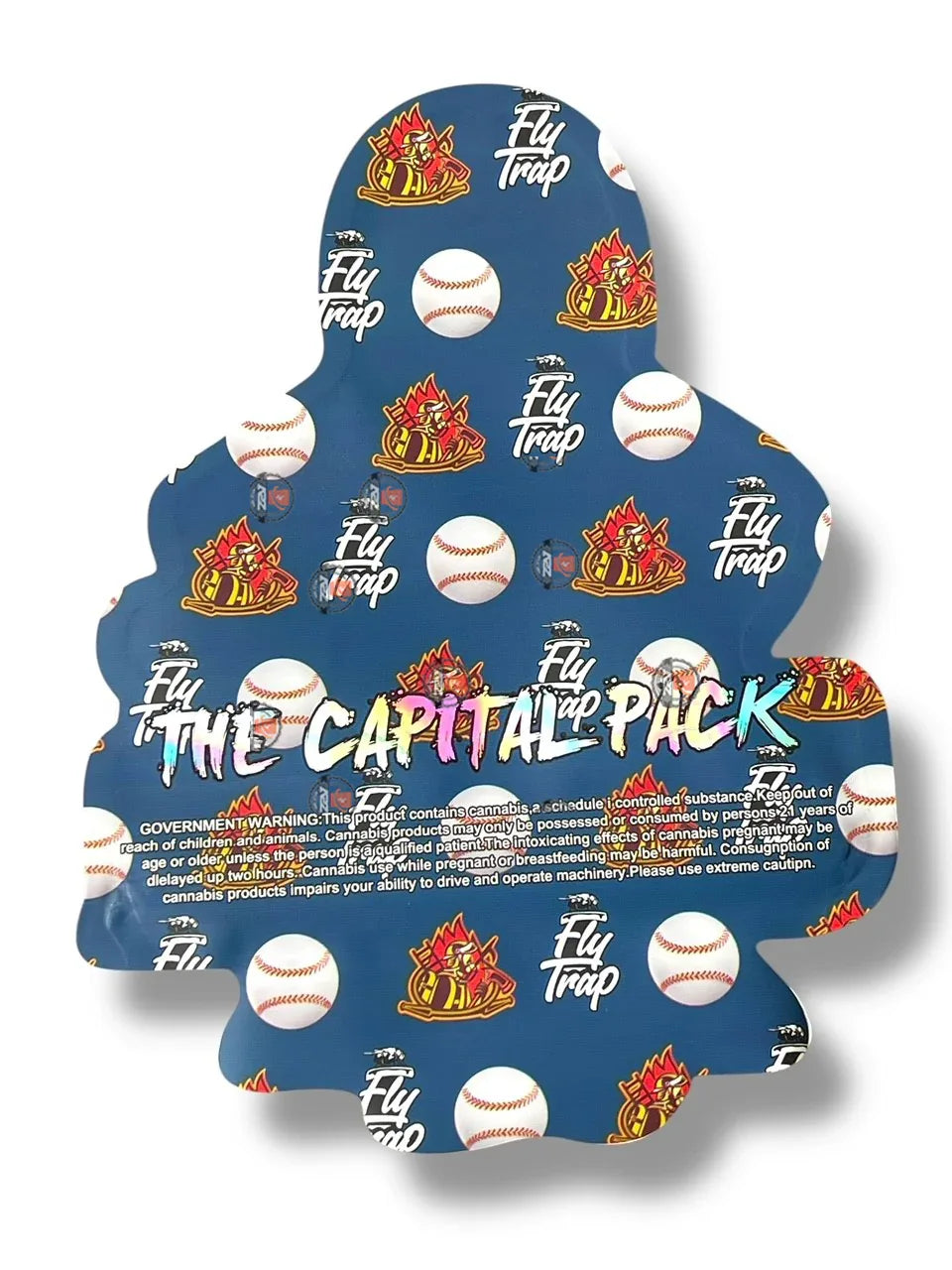 Gumbo Coach Ravens 3.5g Mylar Bag- Packaging Only Connecticut Edition - Black Unicorn Hub