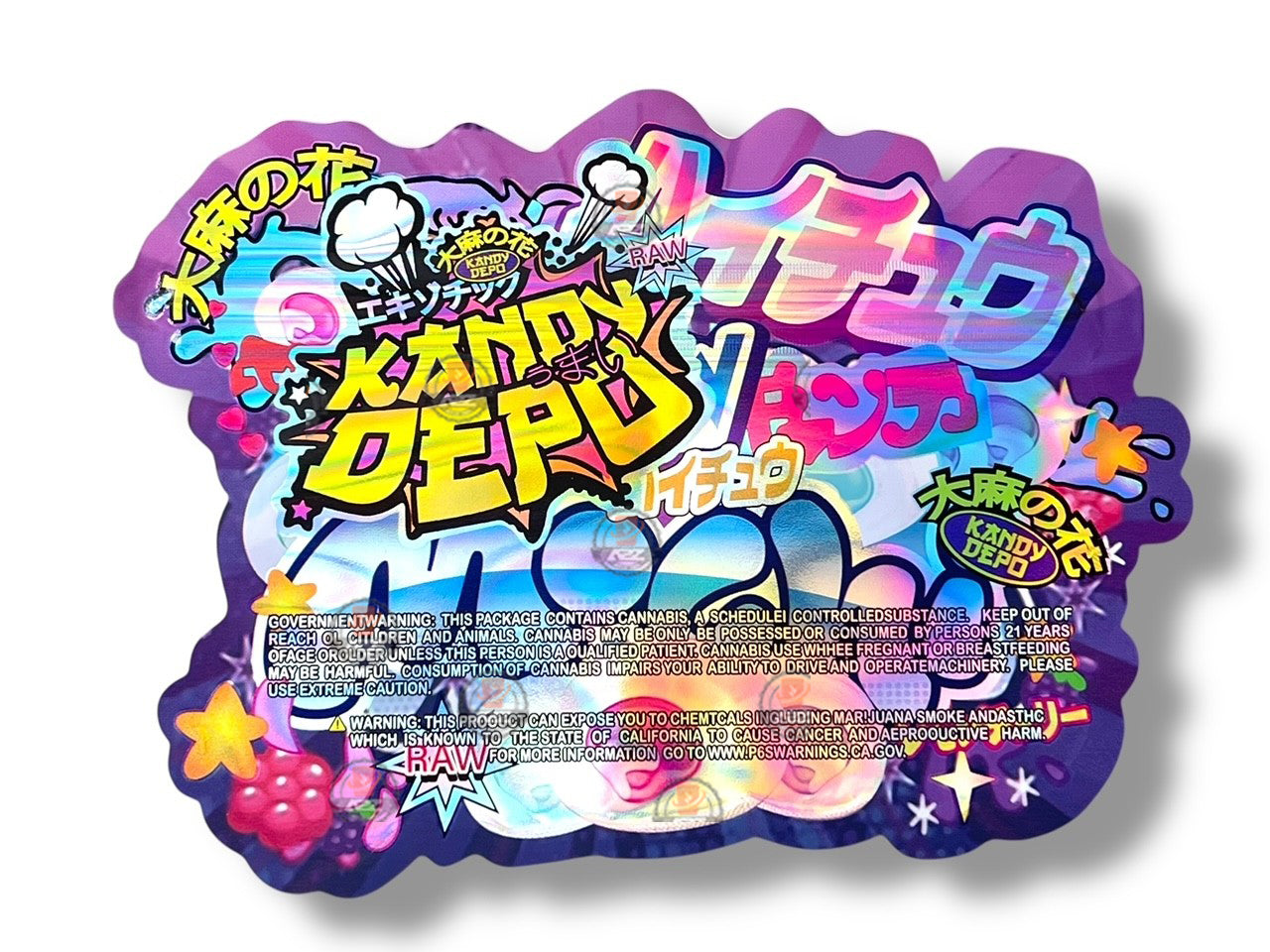 Hi Chew Mochi Kandy Depo Mylar Bag 3.5g shape bag