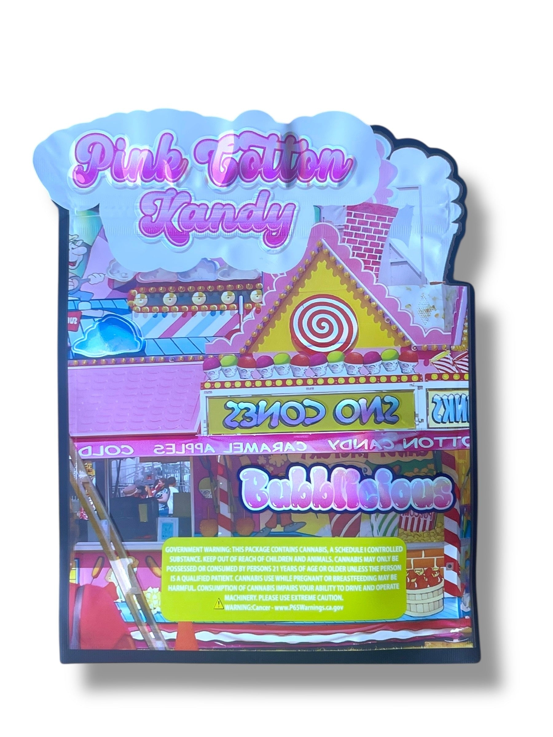 Pink Cotton kandy Bag 3.5g shape bag