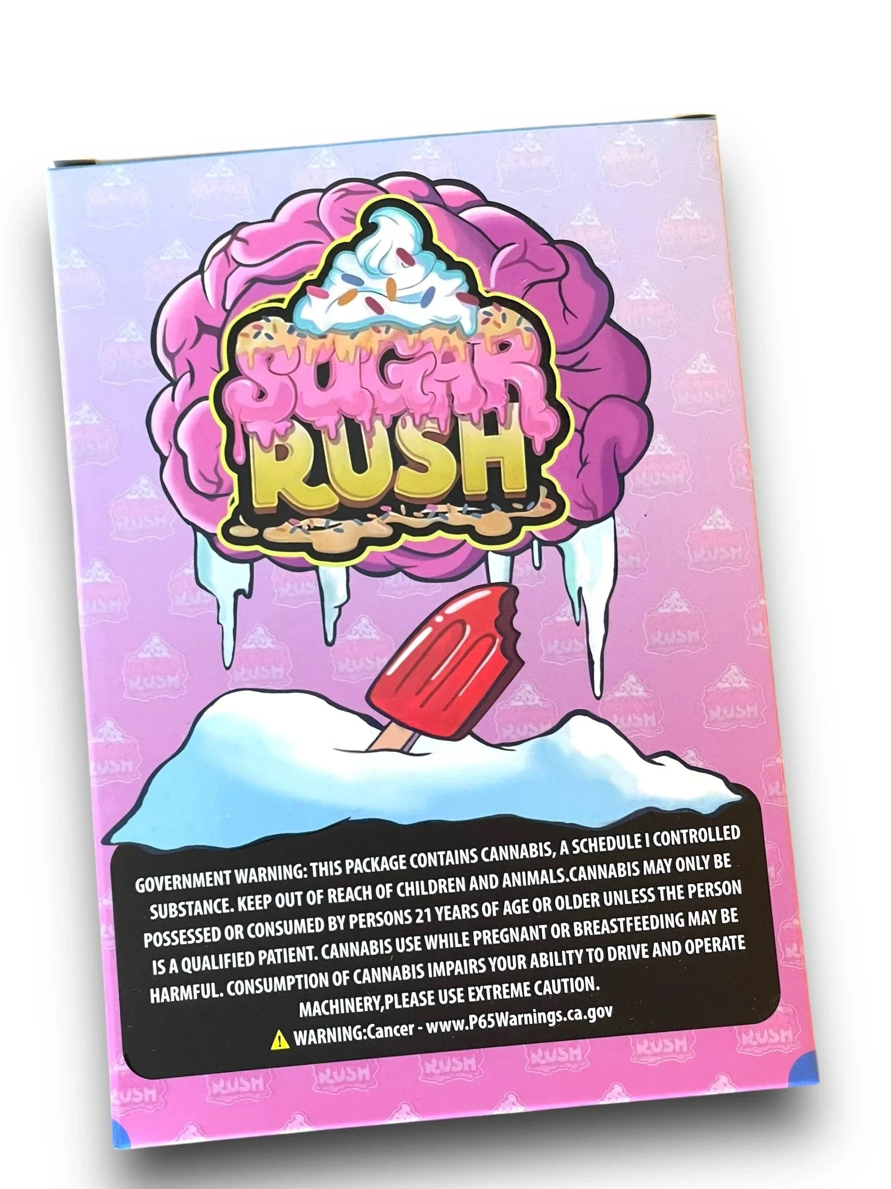 Brain Freeze Mylar Bags with Boxes 3.5g Box Packaging Holographic - Black Unicorn Hub