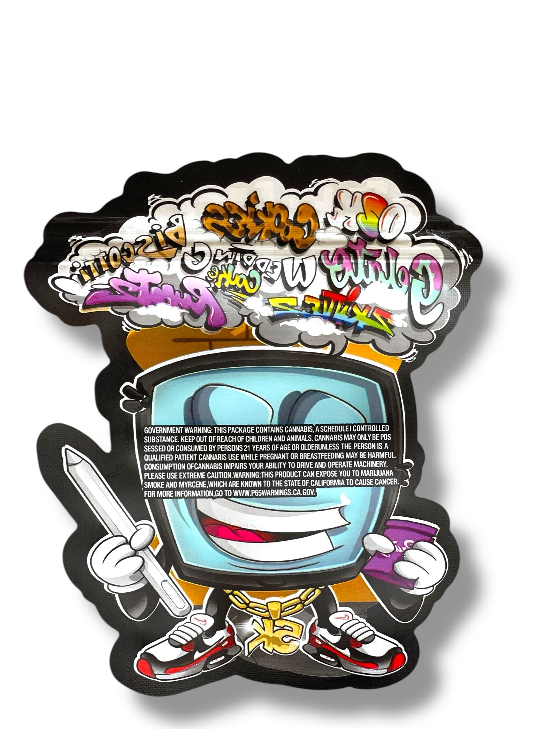 Gelato Cookies Biscotti Wedding Cake Skittlez Bag 3.5g shape bag