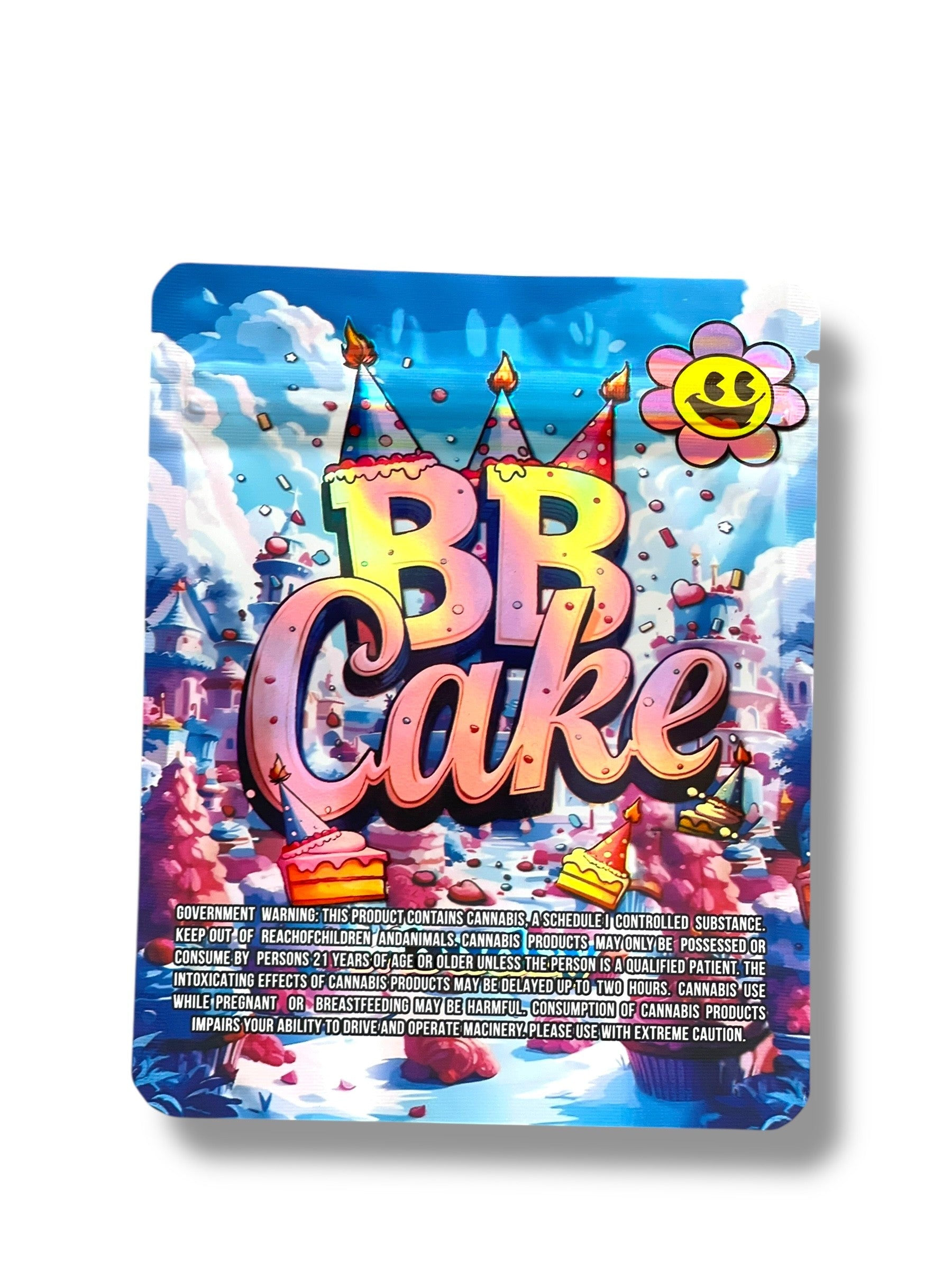 BB Cake 3.5g Mylar Bag- Packaging Only