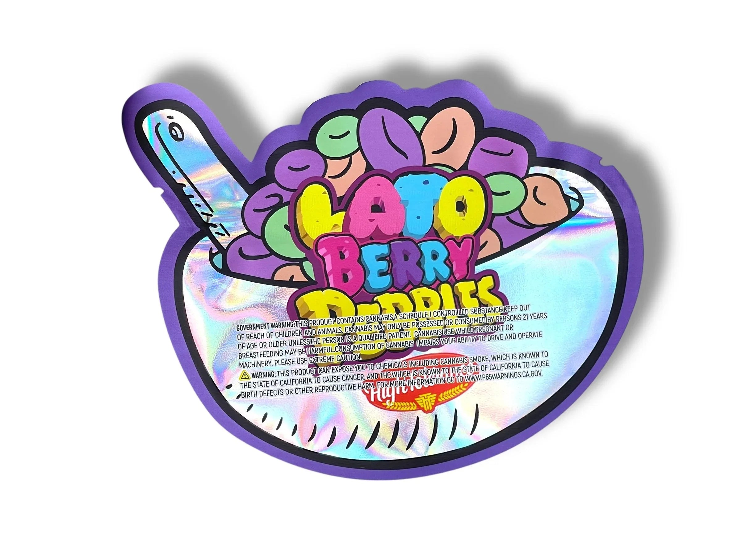 High Tolerance Lato Berry 3.5g shape bag - Black Unicorn Hub