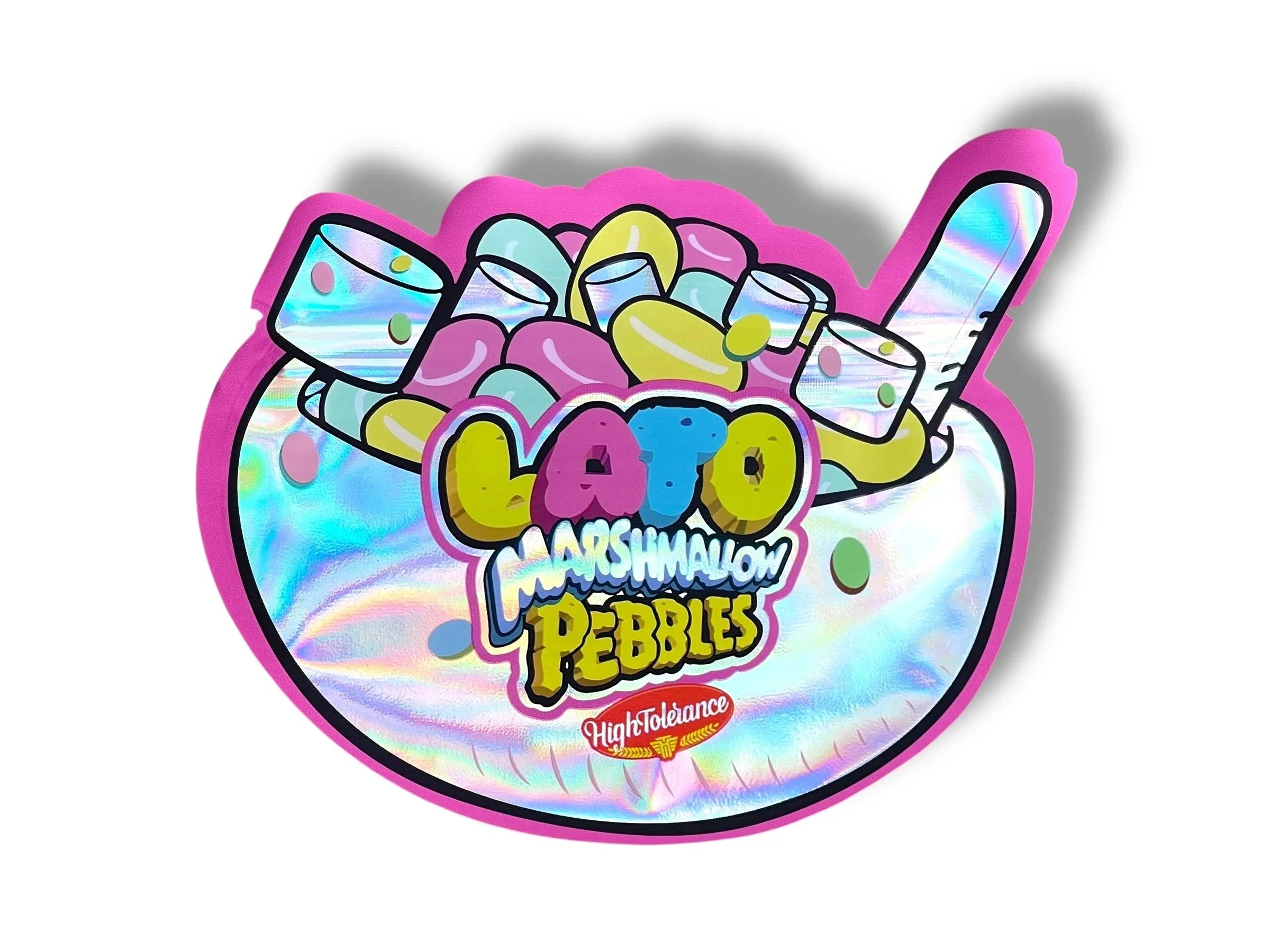 High Tolerance Lato Marshmallow 3.5g shape bag - Black Unicorn Hub