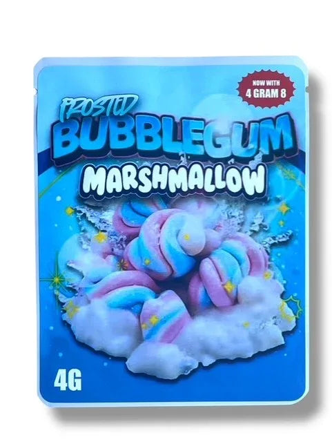 Sprinklez Frosted Bubblegum Marshmallow 3.5G Mylar Bags -With stickers and label - Black Unicorn Hub