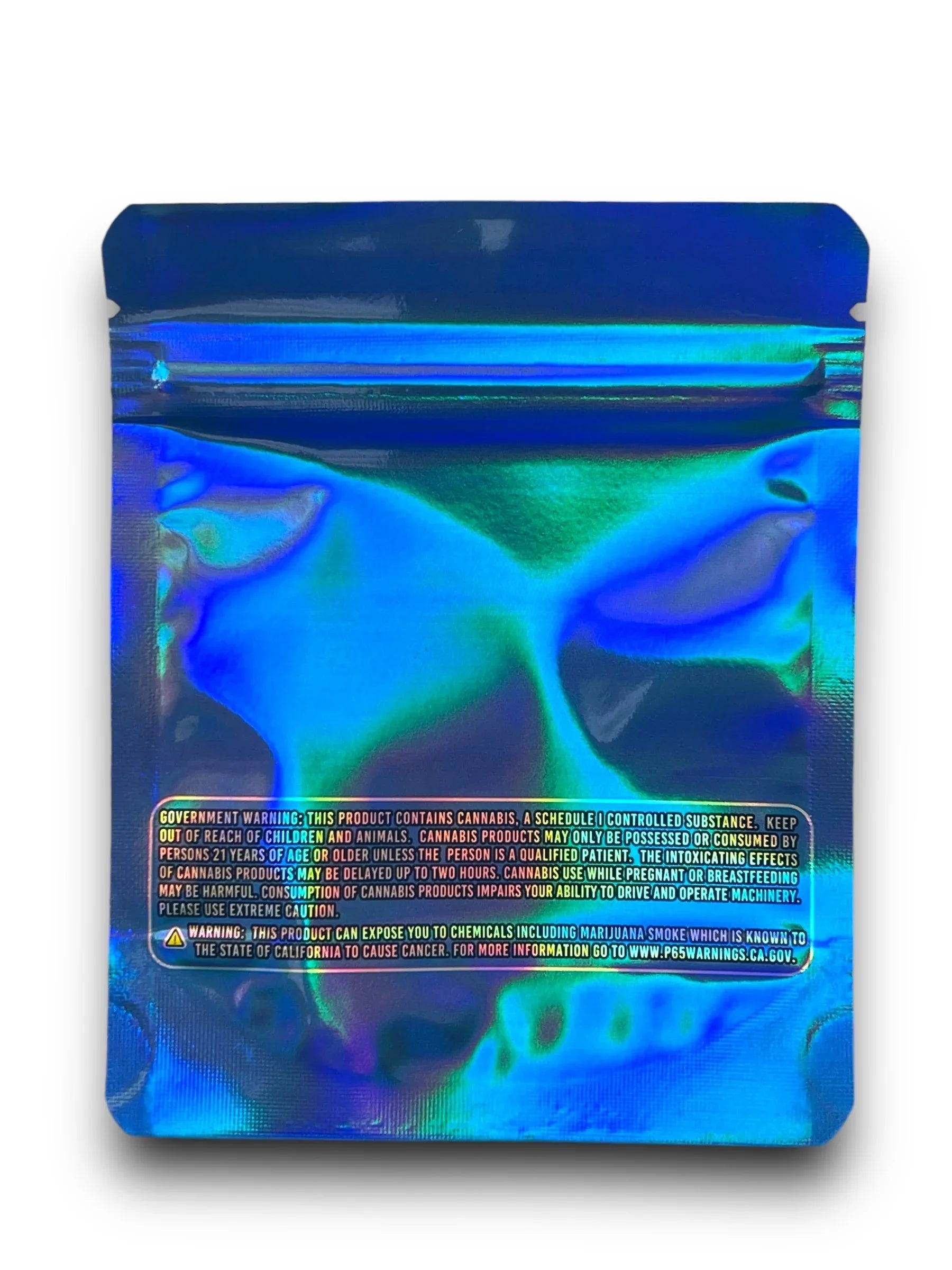 Banana Jelly 3.5G Mylar Bags Holographic Mylar Packaging - Black Unicorn Hub