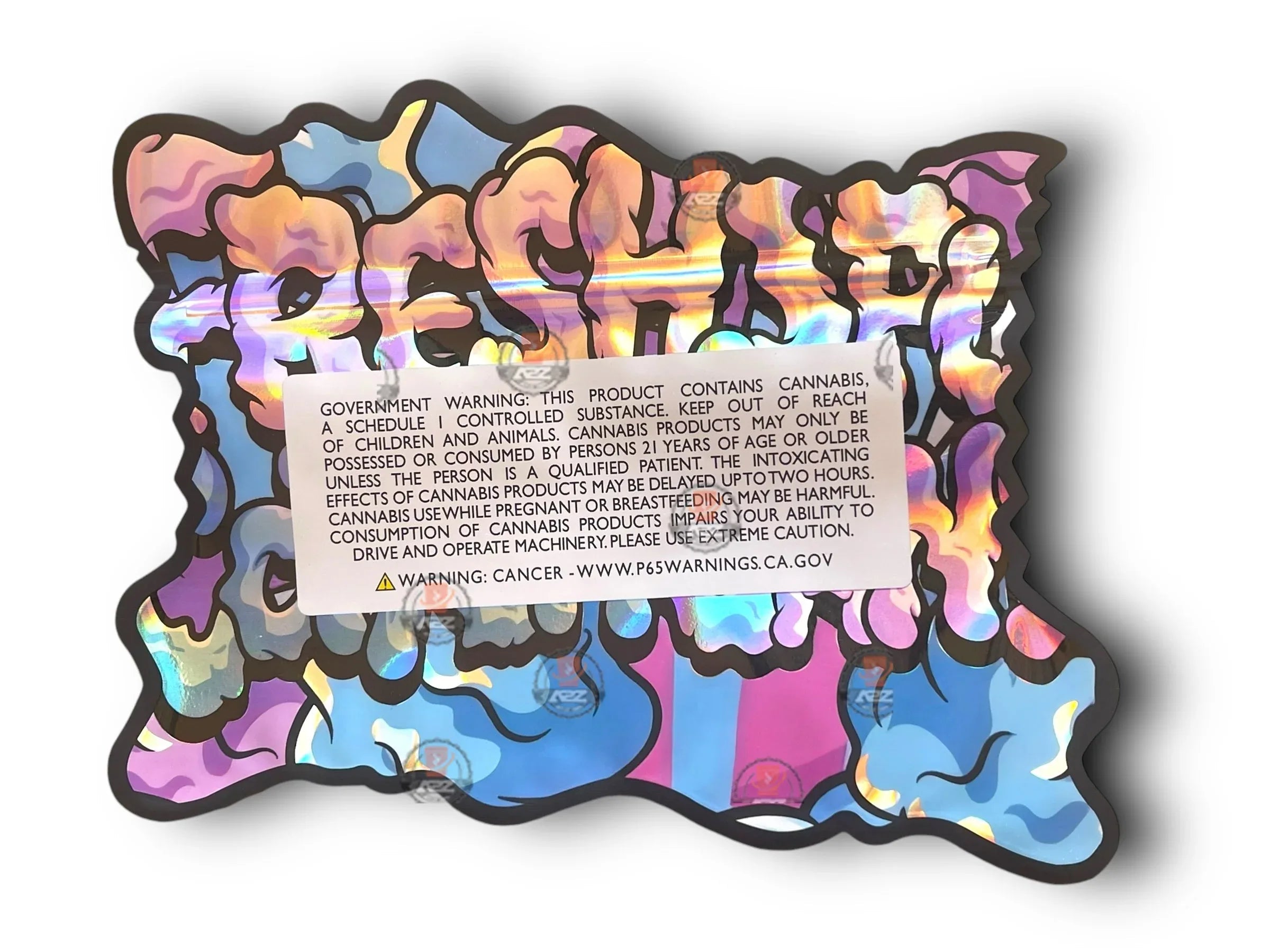 Fresh Spun Cotton Candy 1OZ 28G Mylar Bag (50 Count) - Black Unicorn Hub