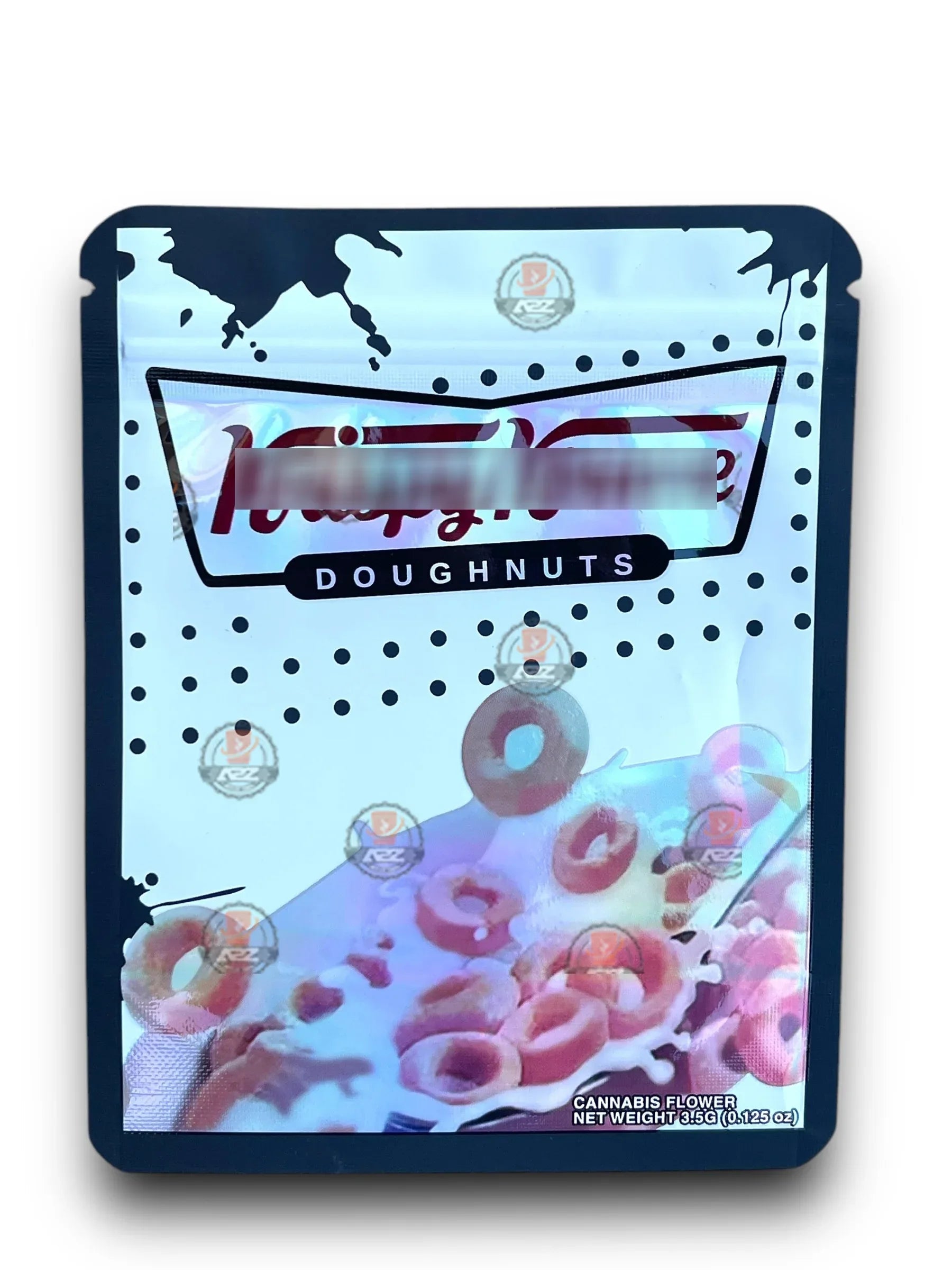 K Kreme Mylar Bags 3.5g Holographic - Black Unicorn Hub