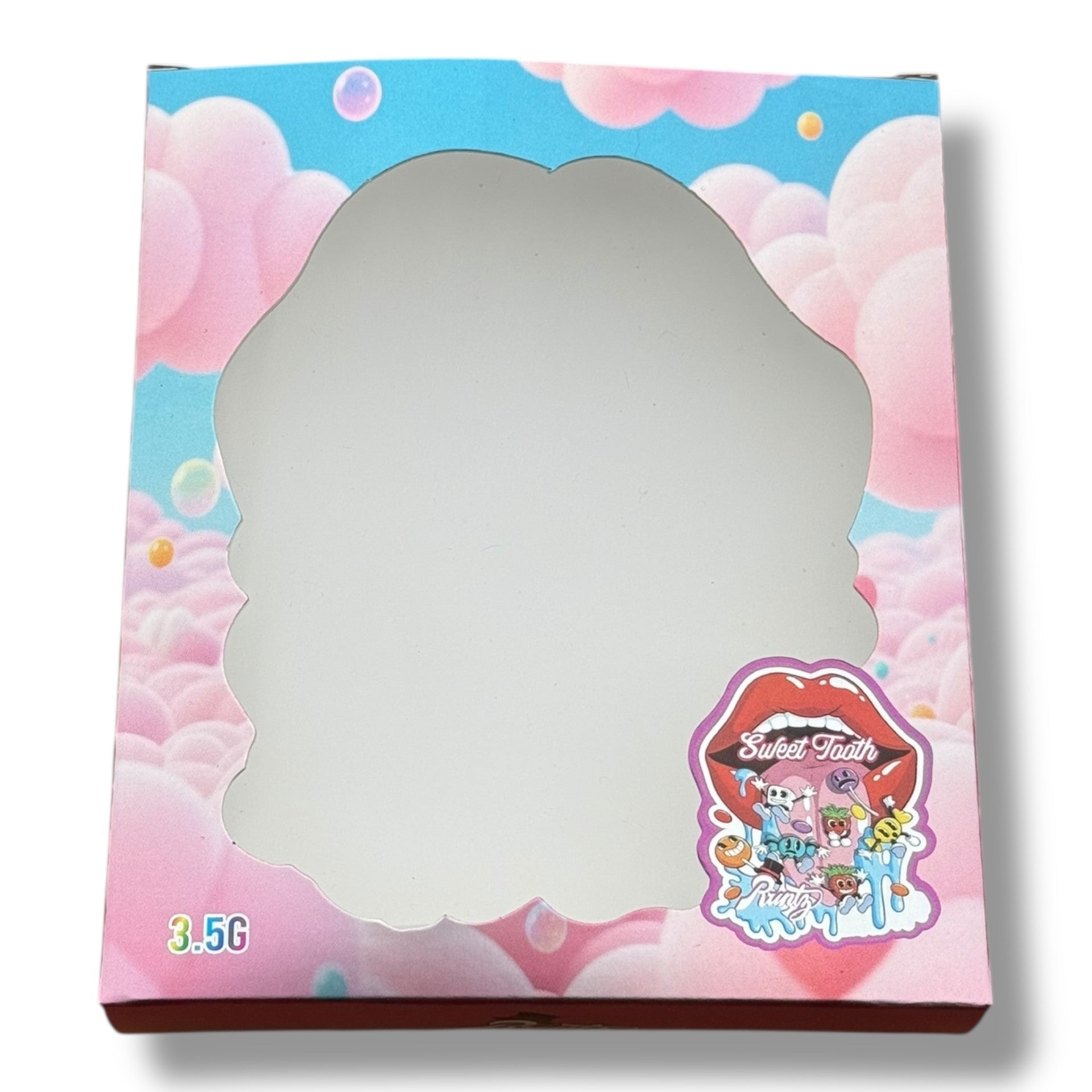 Sweet Tooth 3.5g Mylar Bags & Boxes with Window
