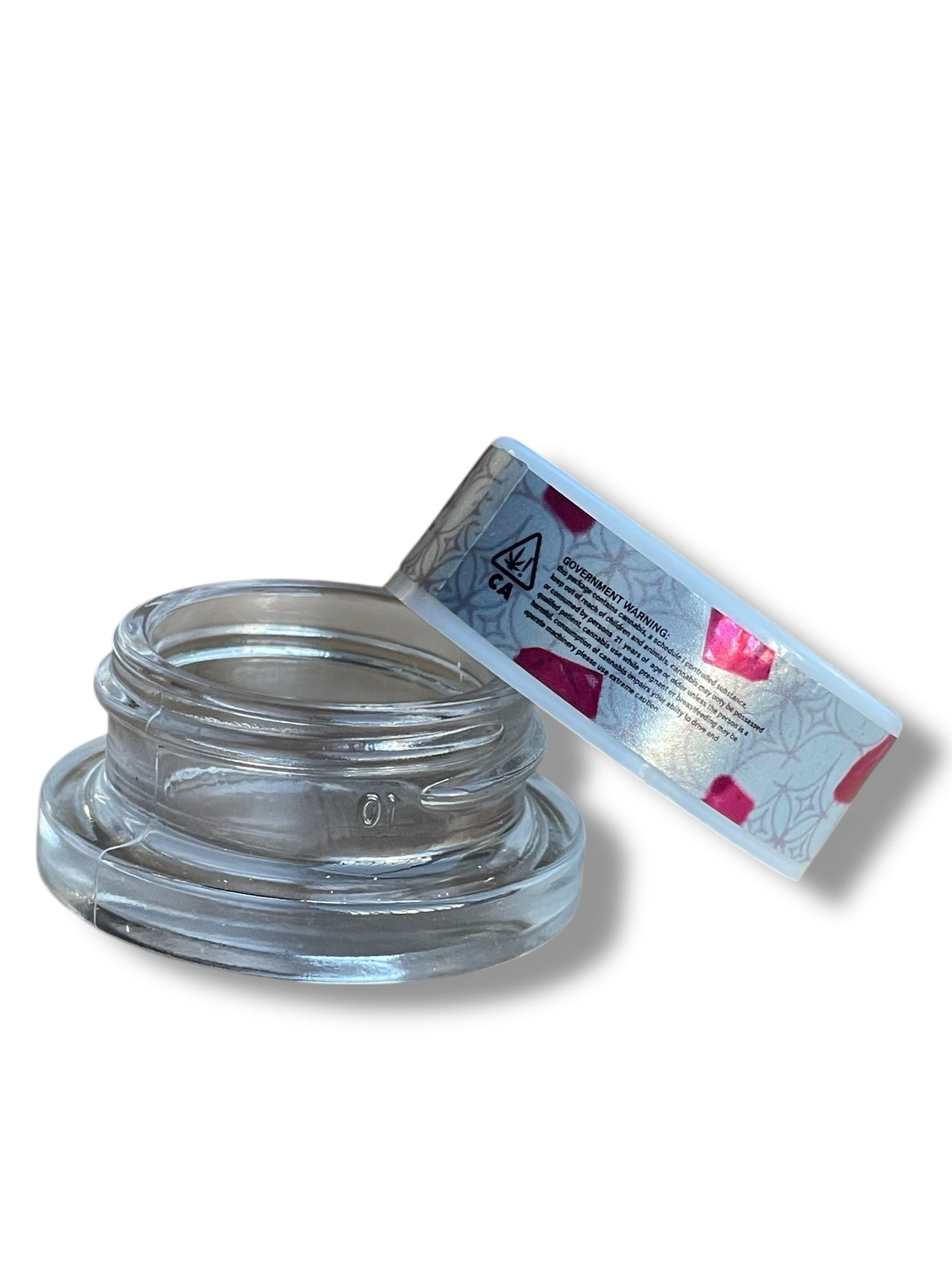 Persy Diamonds 64-3.5g Glass Jars - Varity Pack 8 Flavors in box- empty jars