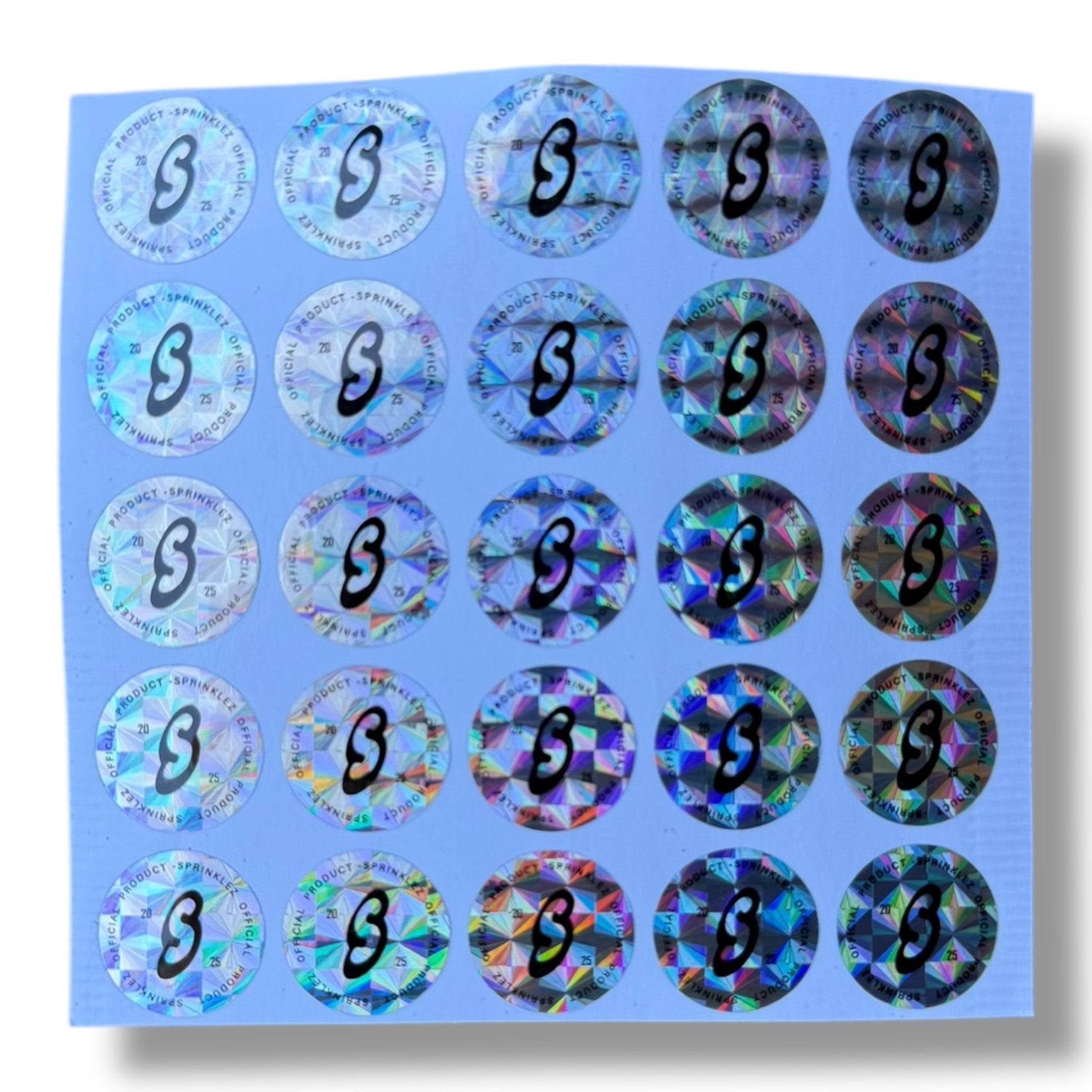 Sprinklez Magic Melon 3.5G Mylar Bags -With stickers and label