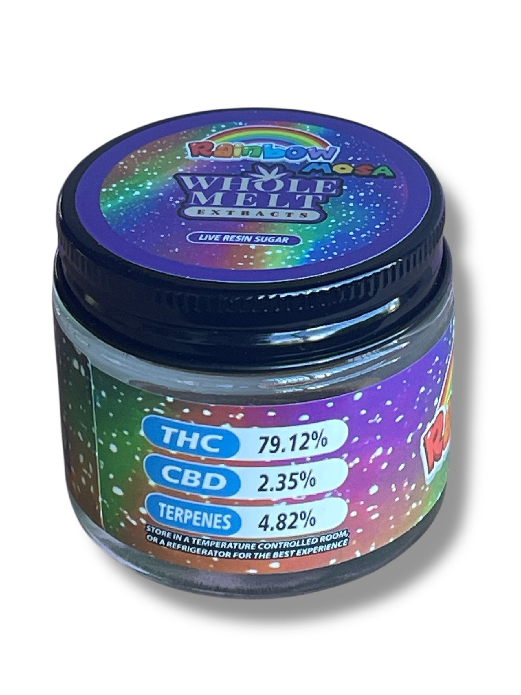 Whole Melt Sprinklez Edition 1oz Glass Jars - Varity Pack 16 Strains in box Empty Jars