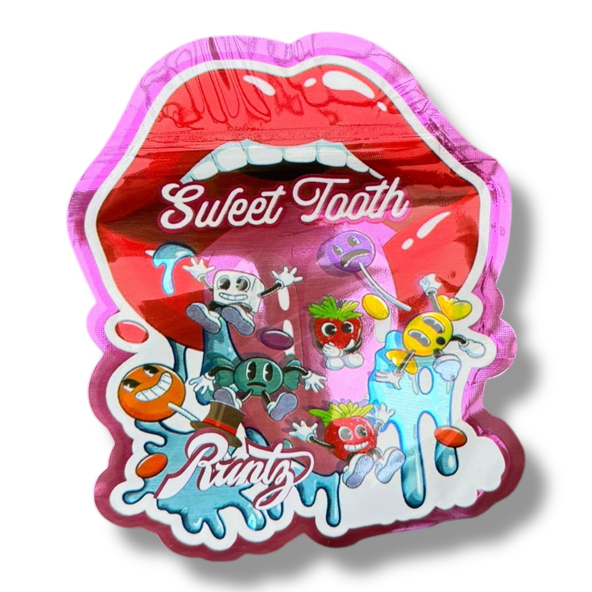 Sweet Tooth 3.5g Mylar Bags & Boxes with Window