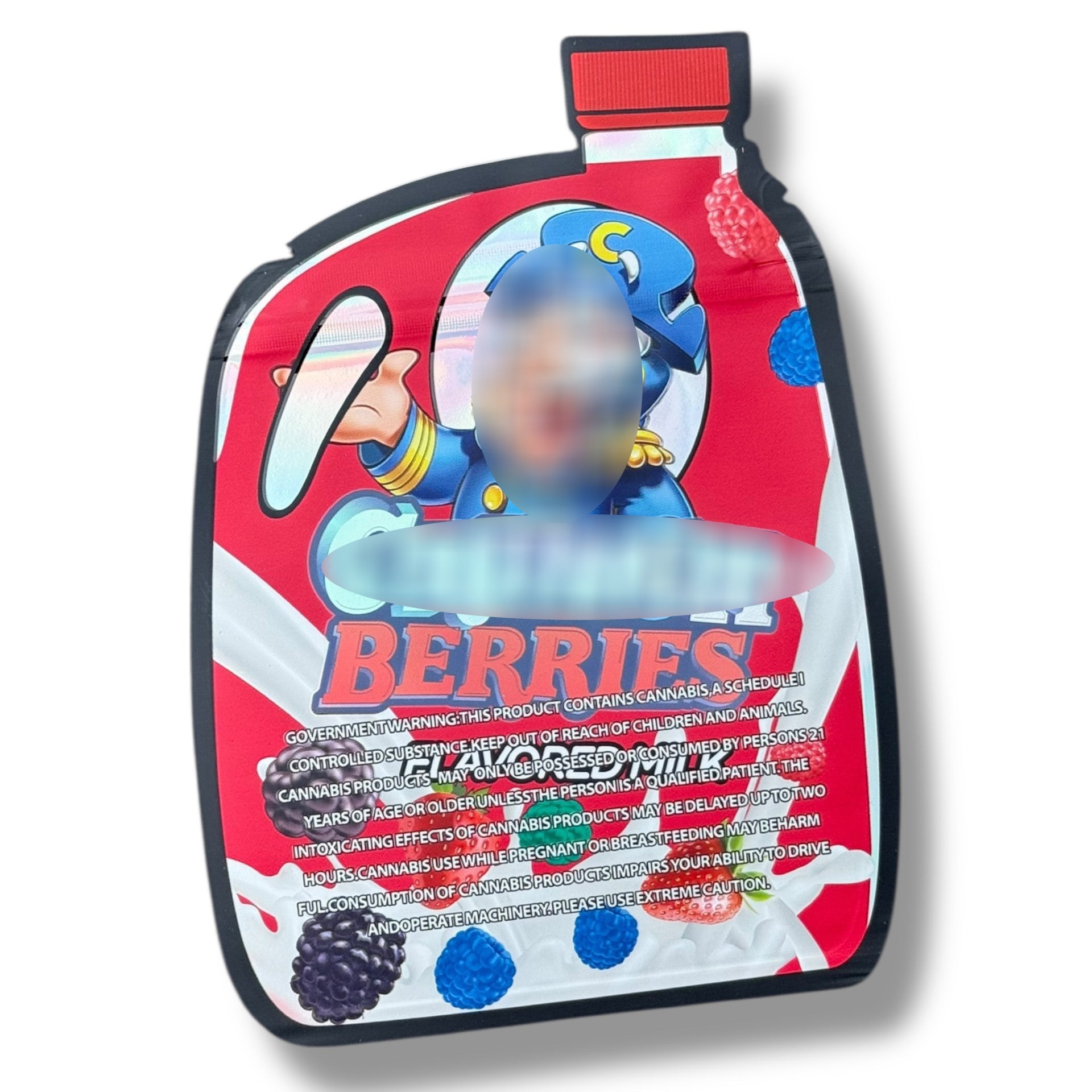 Berries Mylar Bag 3.5g shape bags