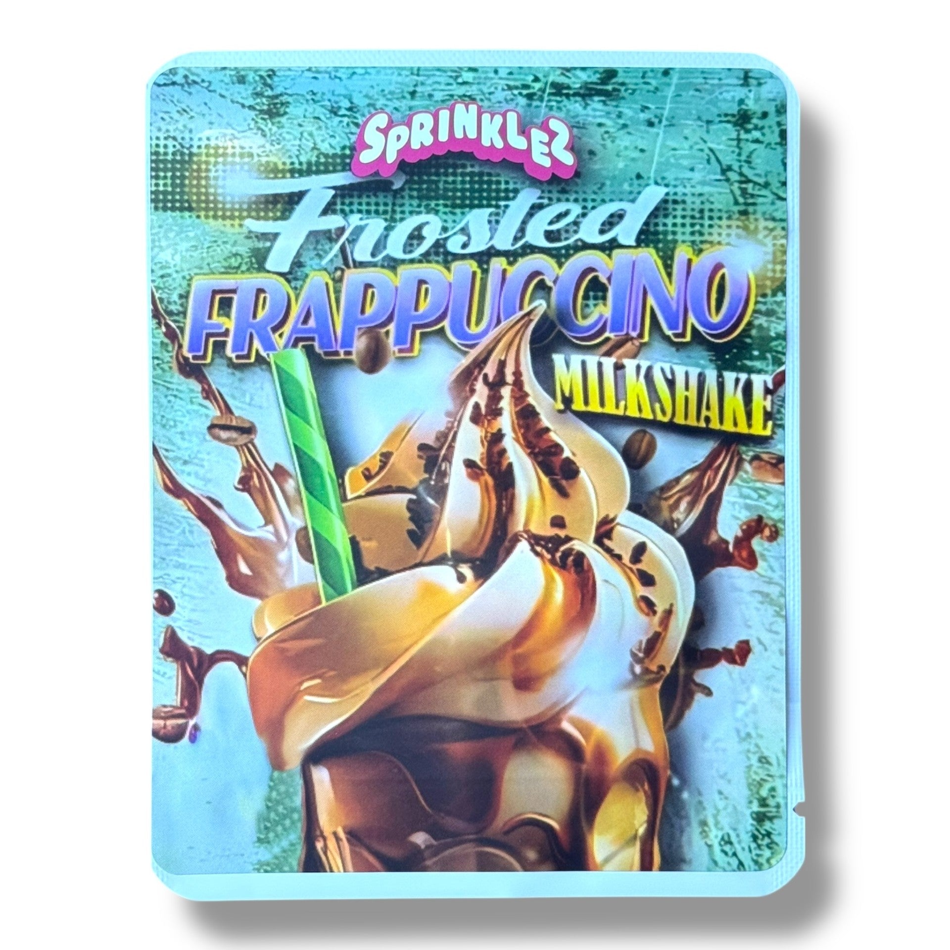 Sprinklez Frosted Frappuccino Milkshake 3.5G Mylar Bags -With stickers and label