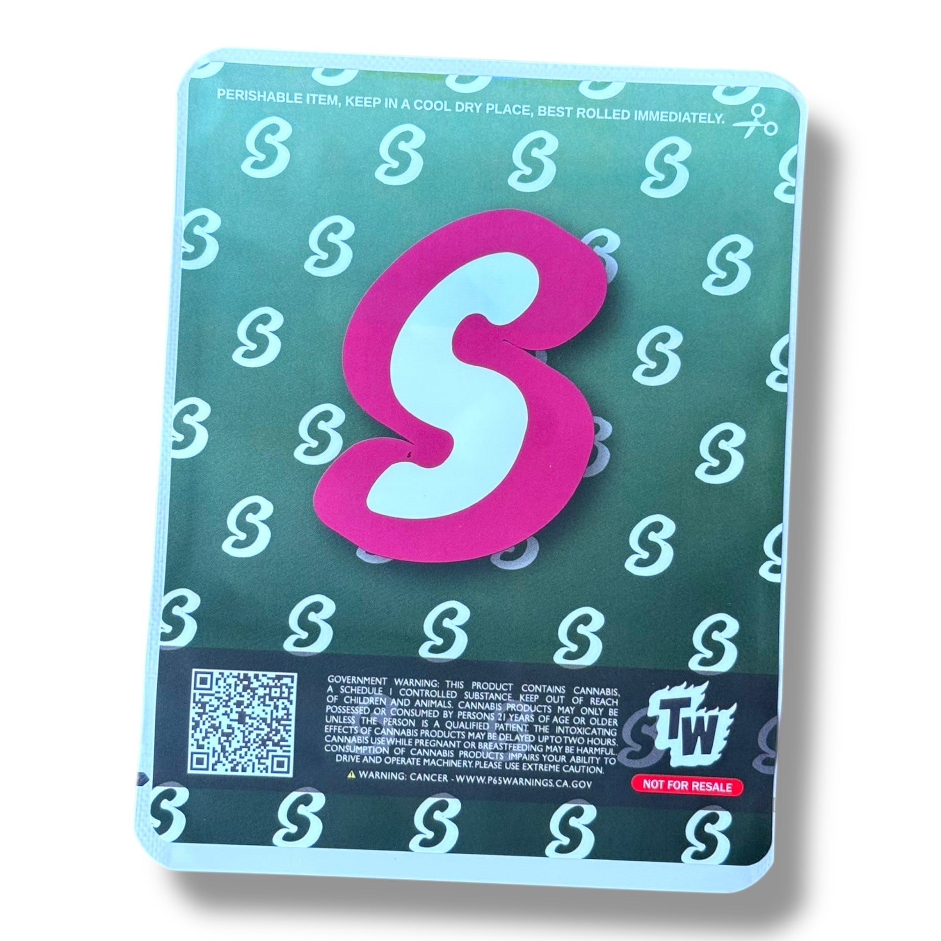 Sprinklez Frosted Frappuccino Milkshake 3.5G Mylar Bags -With stickers and label