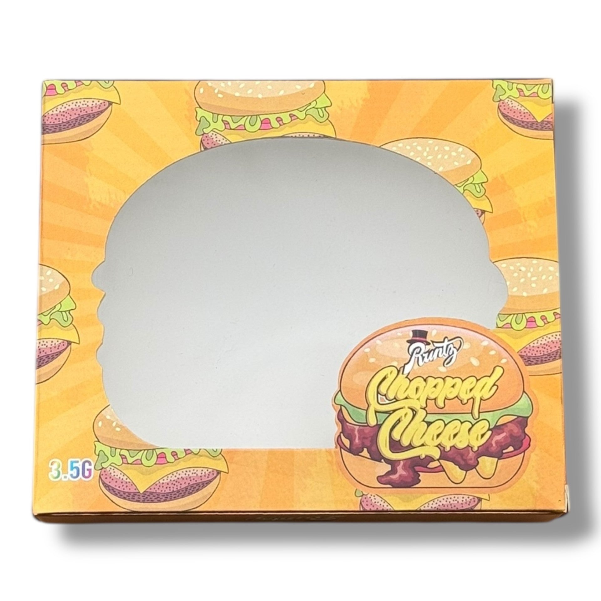 Chopped Cheese 3.5g Mylar Bags & Boxes with Window