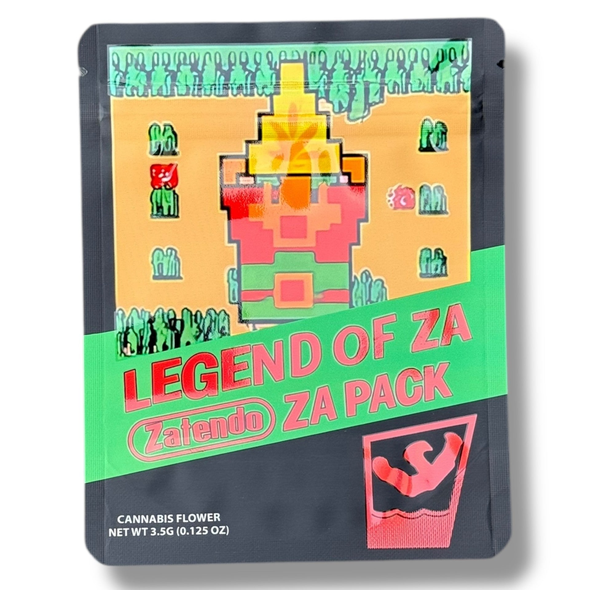 LEGENDO OF ZA PACK 3.5g Mylar Bag- Packaging Only Zatendo