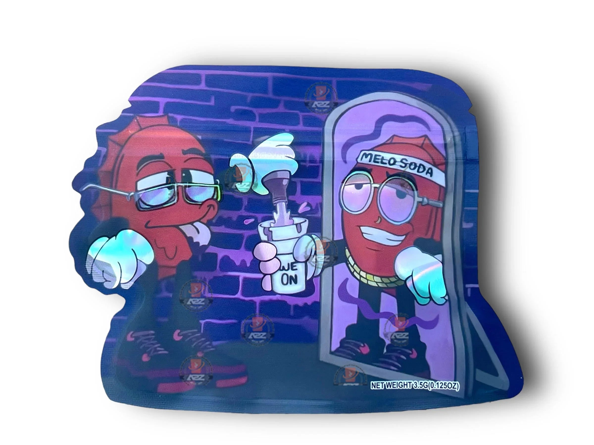 Soda Licious Melo Soda 3.5G Mylar Bags South Shore Edition - Black Unicorn Hub